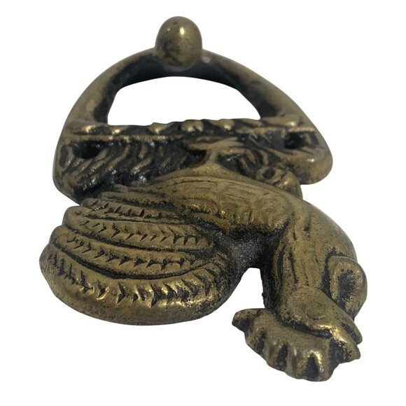 VTG Rooster Solid Brass Wall-Mounted Single Hook Hanger For Towel Coat Hat - Picture 6 of 7